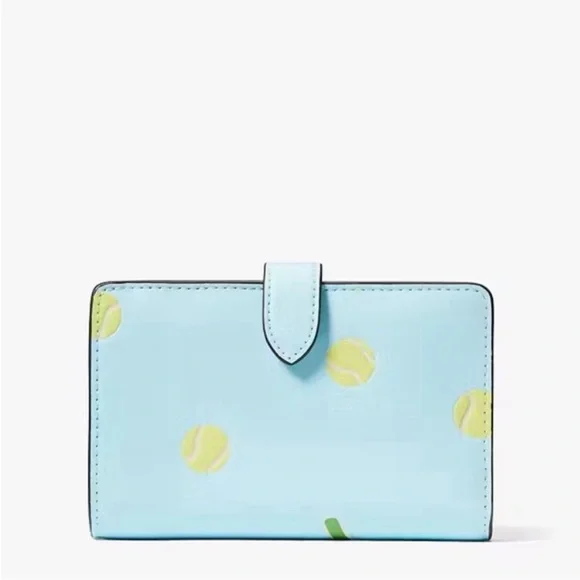 Kate Spade Grand Slam Medium Compact Bifold Wallet - Picture 2 of 5